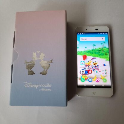 ディズニーモバイル　ドコモ　DM-01J スマホ　白ロム