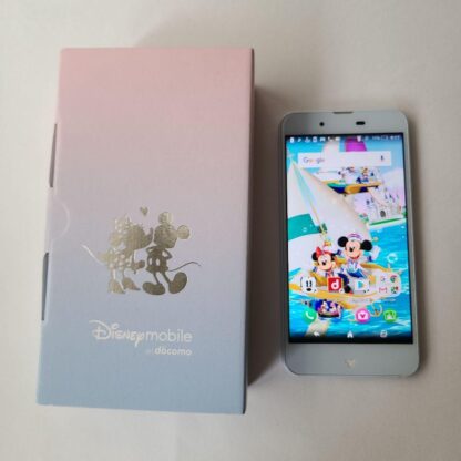 ディズニーモバイル　ドコモ　DM-01J スマホ　白ロム